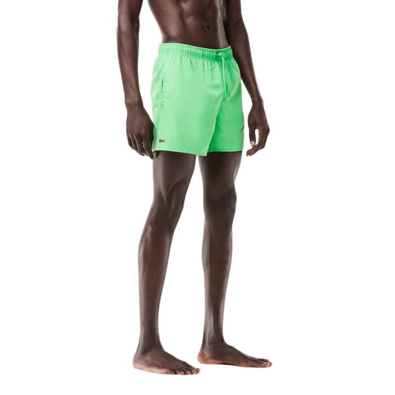 Lacoste Lightweight Monochrome Swim Trunks - Men's