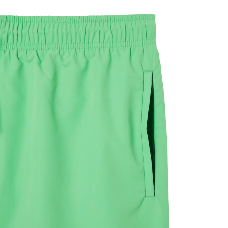 Lacoste Lightweight Monochrome Swim Trunks - Men's