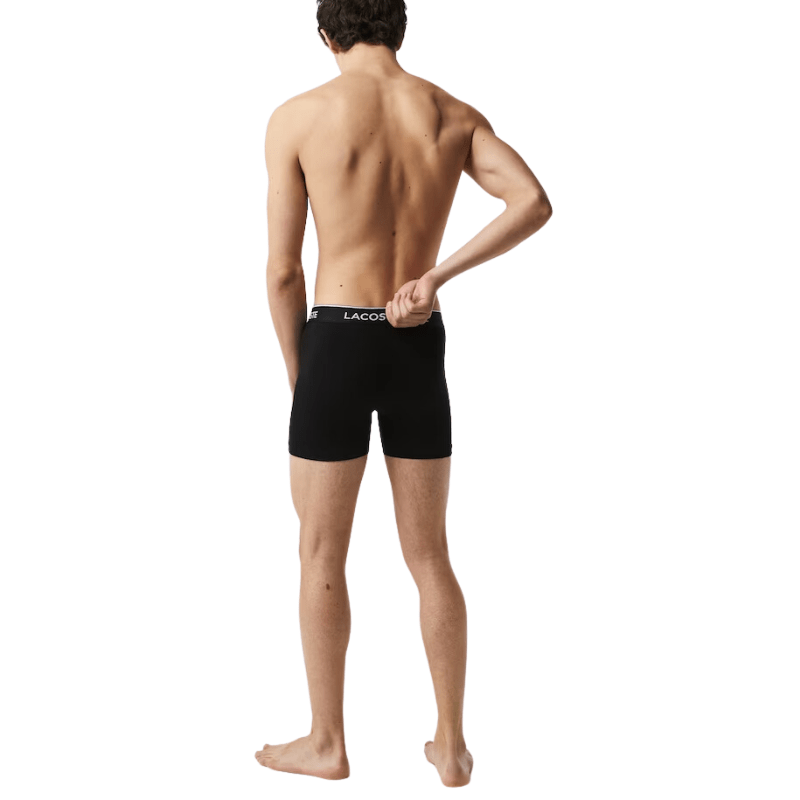 Lacoste  Long Stretch Cotton Boxer Brief 3-Pack - Men's