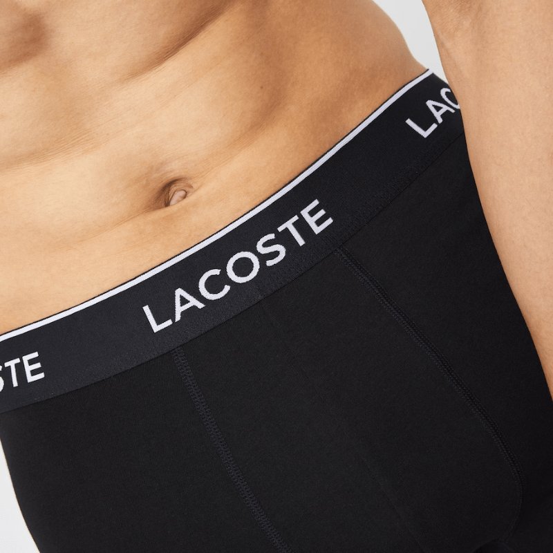 Lacoste  Long Stretch Cotton Boxer Brief 3-Pack - Men's
