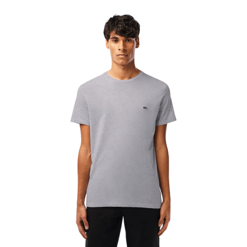 Lacoste Monochrome Cotton Pima Jersey Crew Neck T-Shirt - Men's