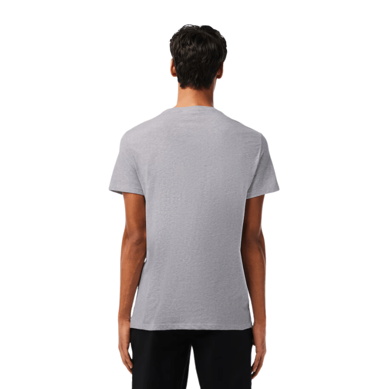 Lacoste Monochrome Cotton Pima Jersey Crew Neck T-Shirt - Men's