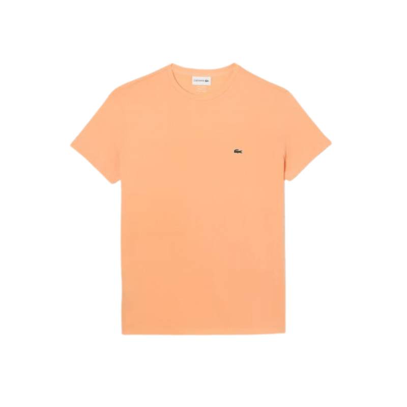 Lacoste Monochrome Cotton Pima Jersey Crew Neck T-Shirt - Men's