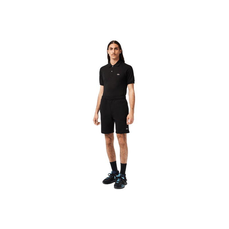 Lacoste Organic Brushed Cotton Fleece Shorts-Men’s                                                                    XH1776-SI0