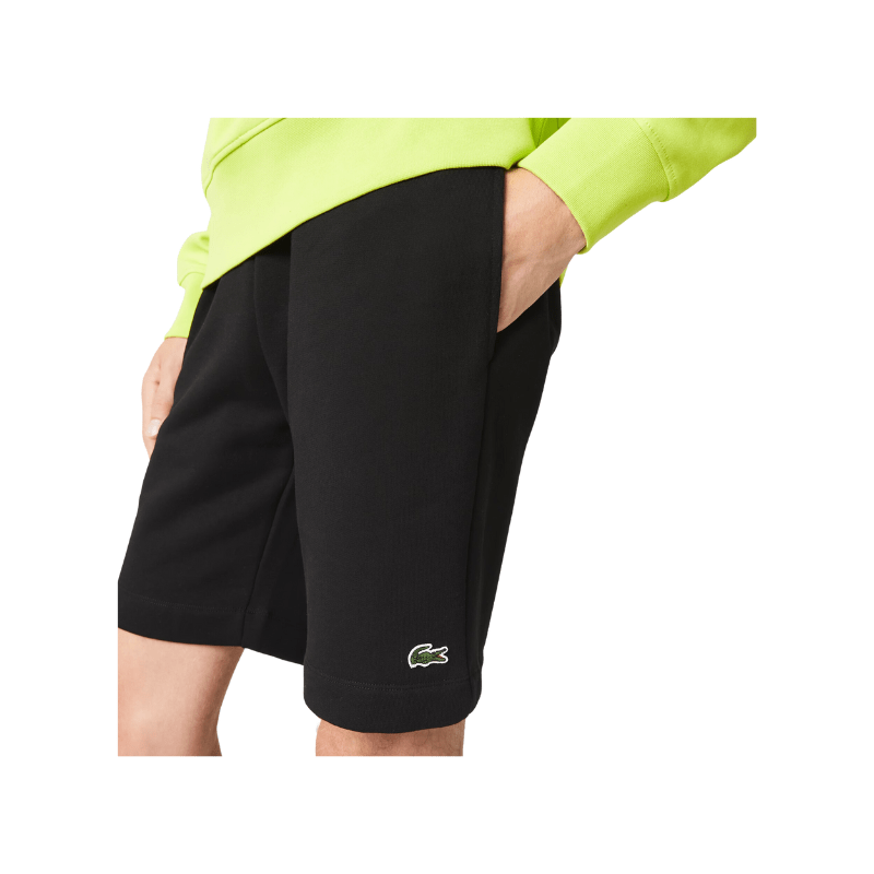 Lacoste Organic Brushed Cotton Fleece Shorts-Men’s                                                                    XH1776-SI0