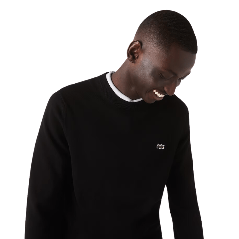 Lacoste Organic Cotton Crew Neck Sweater - Men's