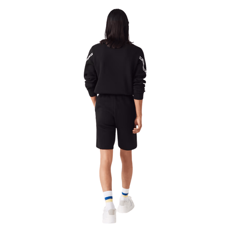 Lacoste Printed Bands Brushed Fleece Shorts - Men's