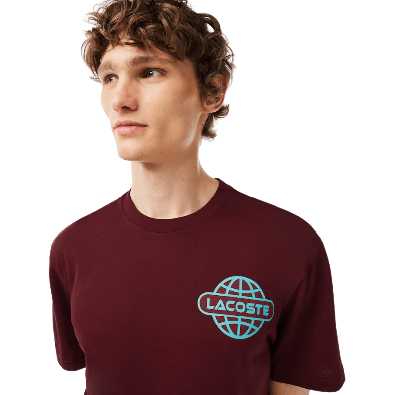 Lacoste Printed Heavy Cotton Jersey T-Shirt - Men's