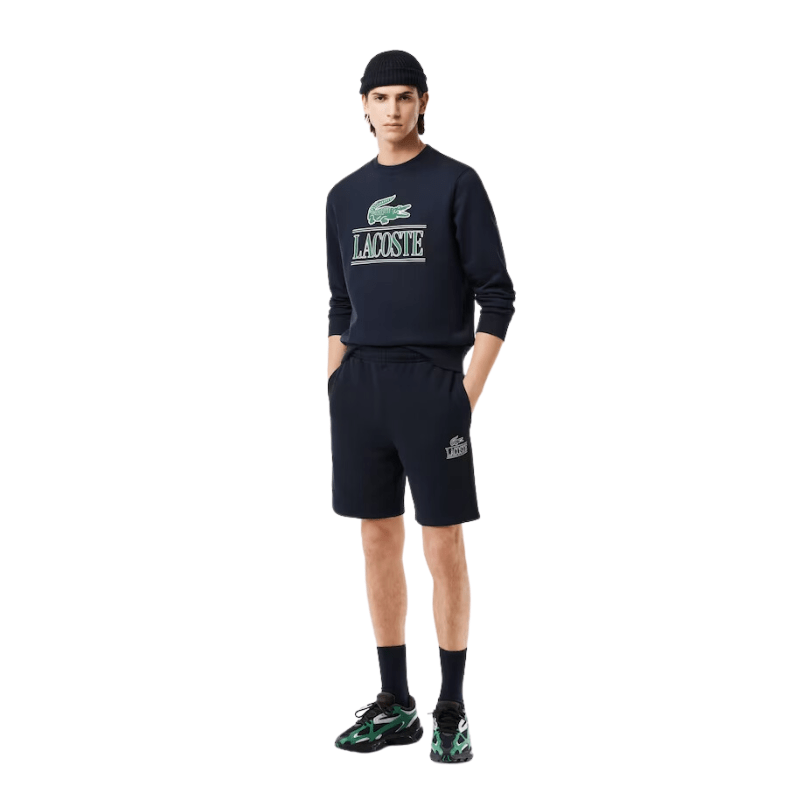 Lacoste Signature Print Shorts - Men's