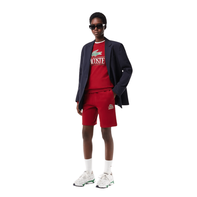 Lacoste Signature Print Shorts - Men's