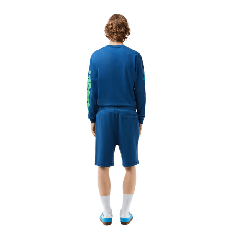 Lacoste Washed Effect Printed Shorts - Men's