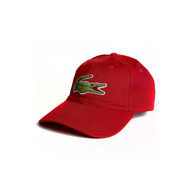 Lacoste Cotton Cap With Crocodile Logo
