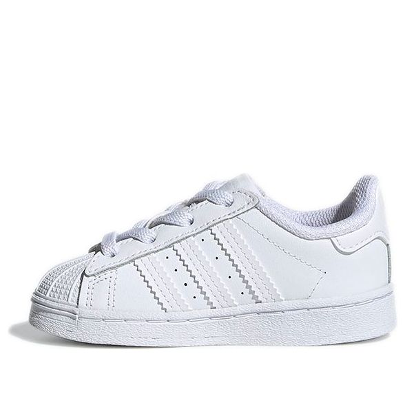 adidas Superstar EL I Triple White (Toddler) - EF5397
