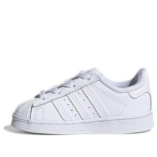 adidas Superstar EL I Triple White (Toddler) - EF5397