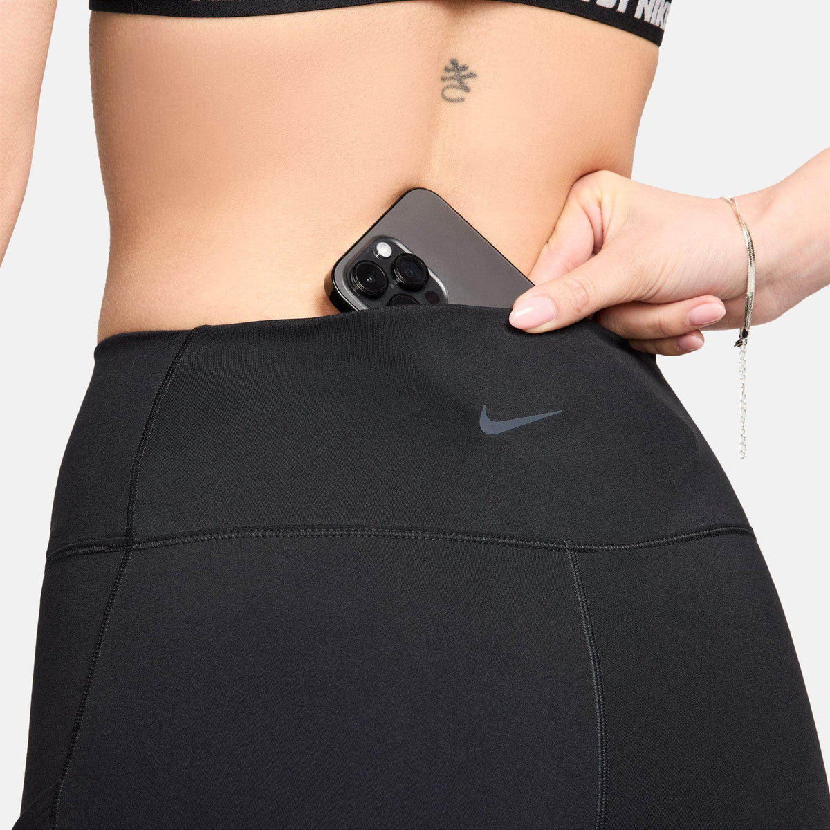 Nike One High-Waisted 8" Biker Shorts with Pockets - Women's