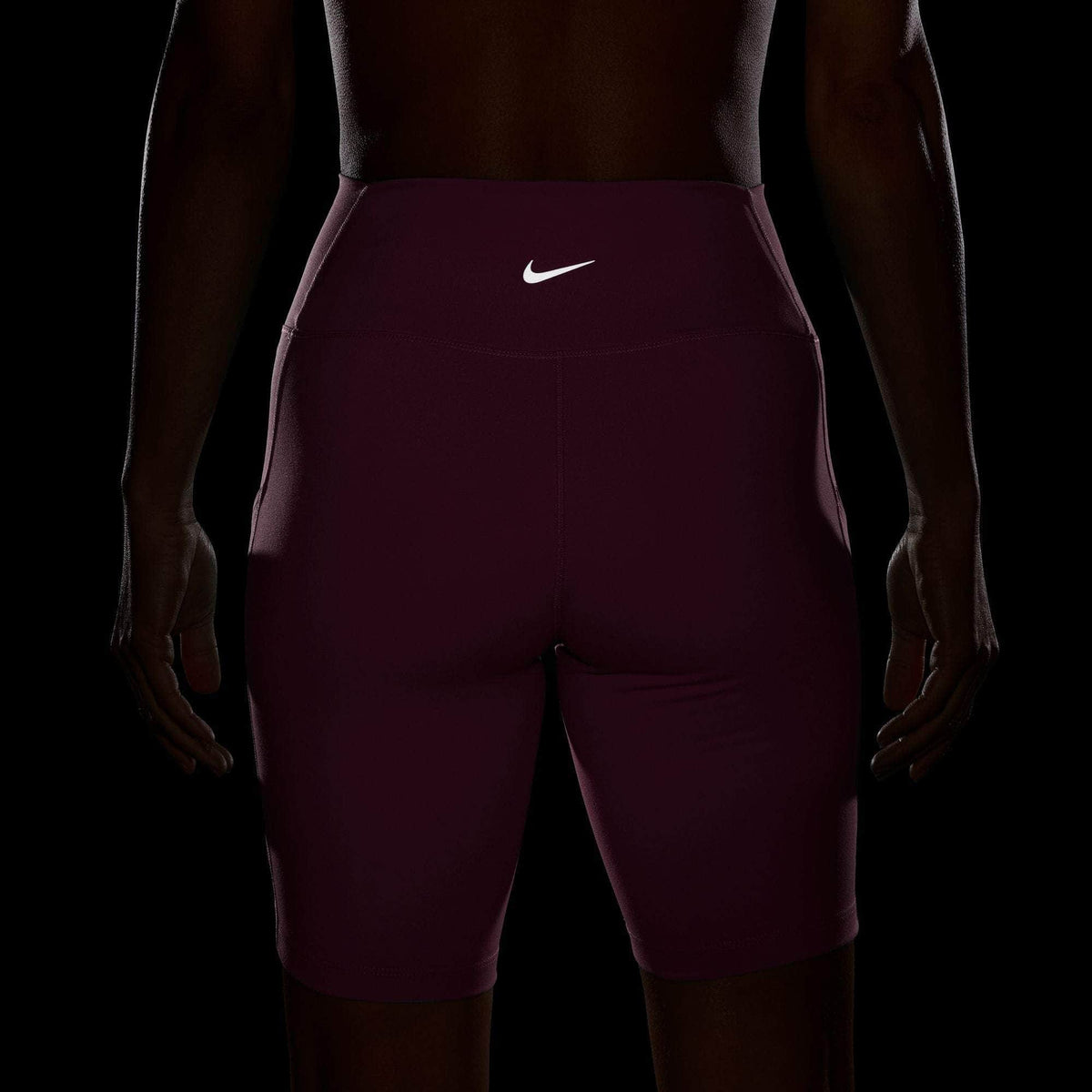 Nike One High-Waisted 8" Biker Shorts with Pockets - Women's