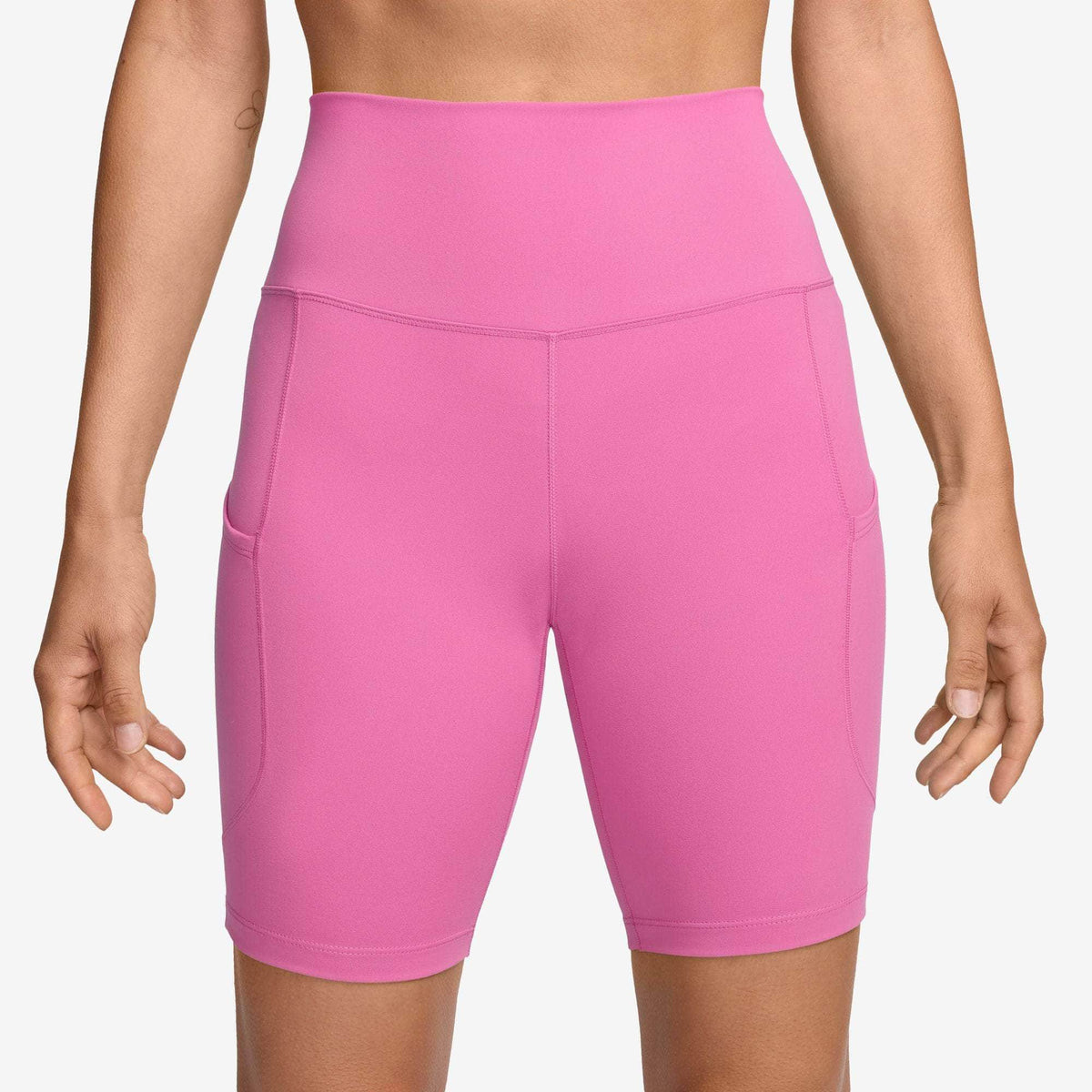 Nike One High-Waisted 8" Biker Shorts with Pockets - Women's