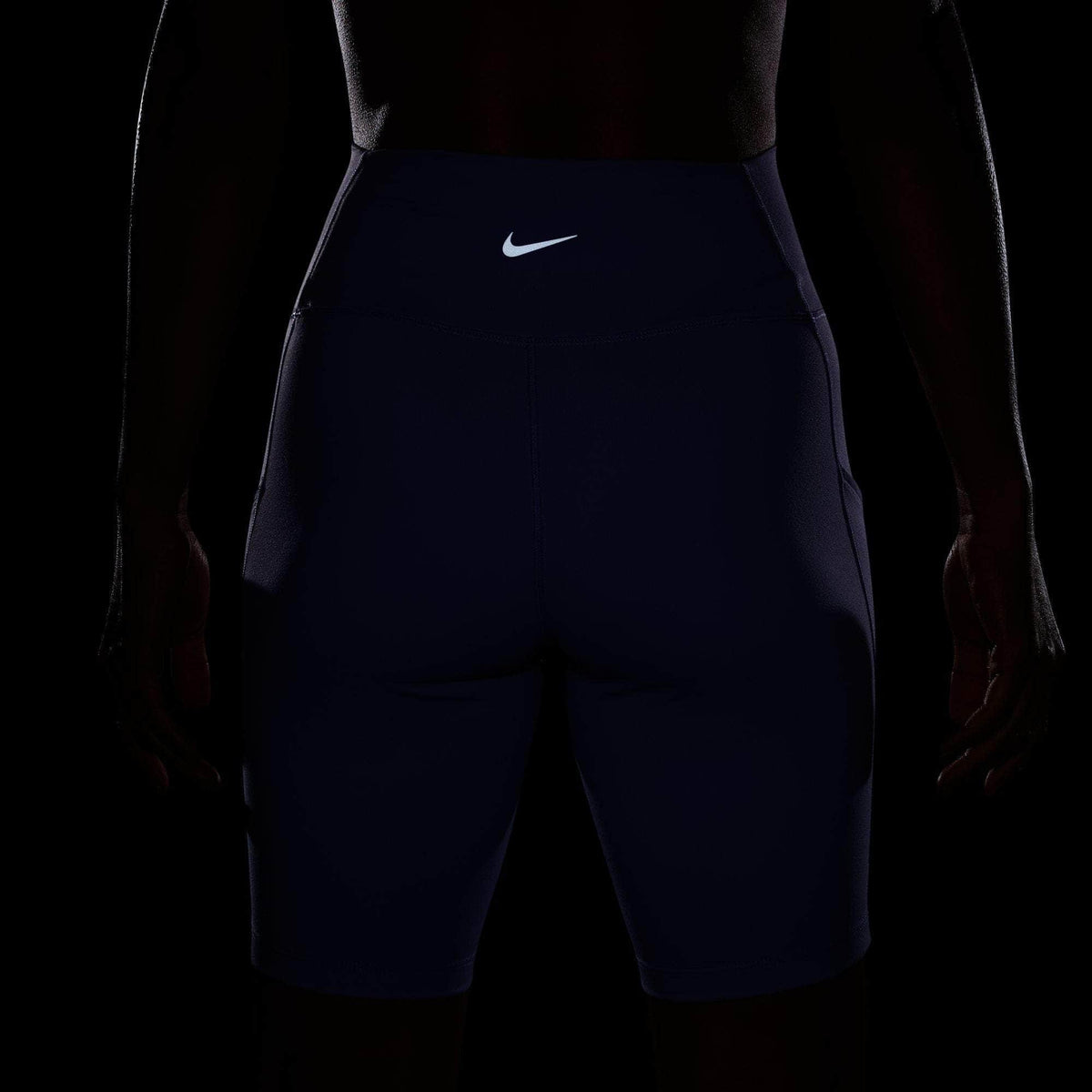 Nike One High-Waisted 8" Biker Shorts with Pockets - Women's