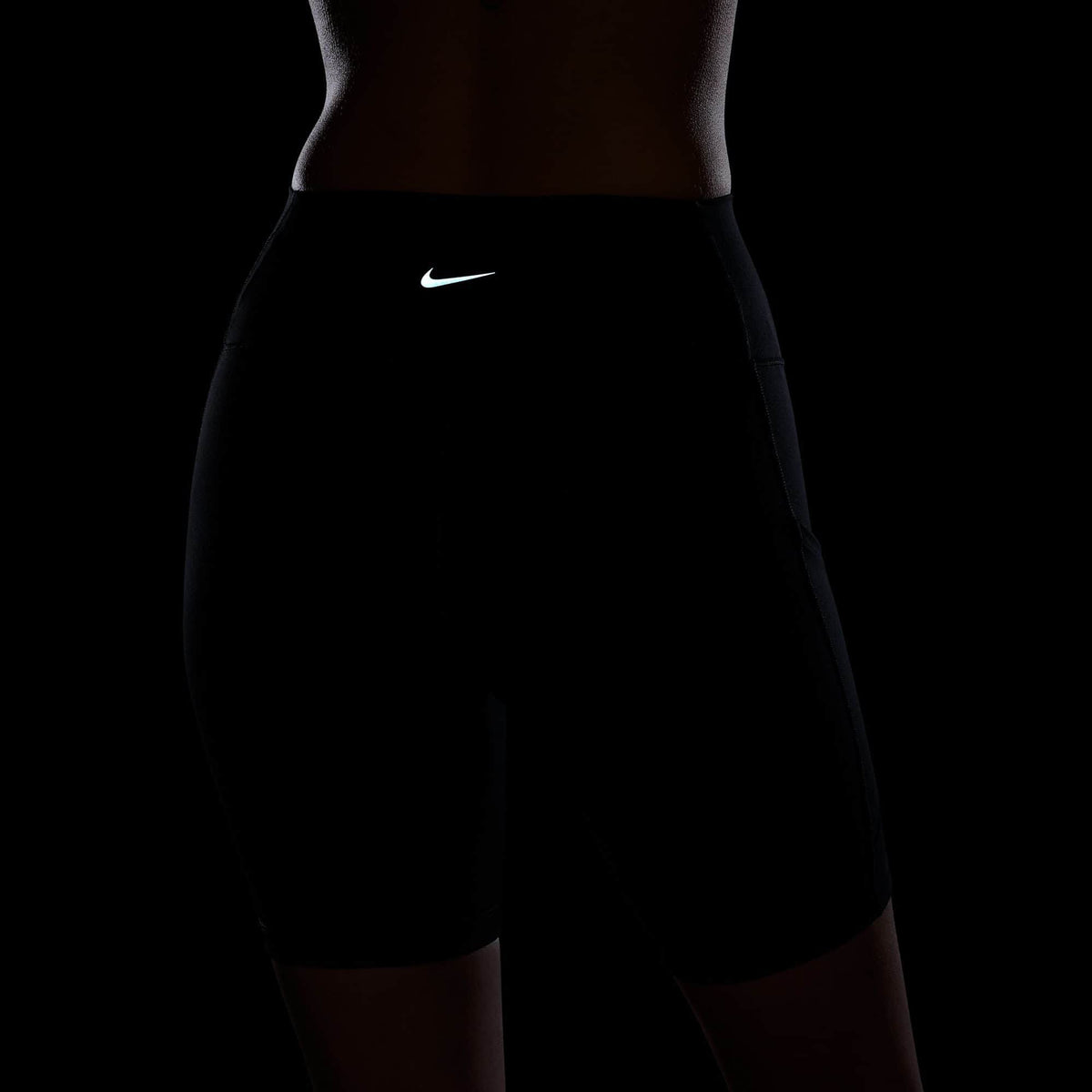 Nike One High-Waisted 8" Biker Shorts with Pockets - Women's