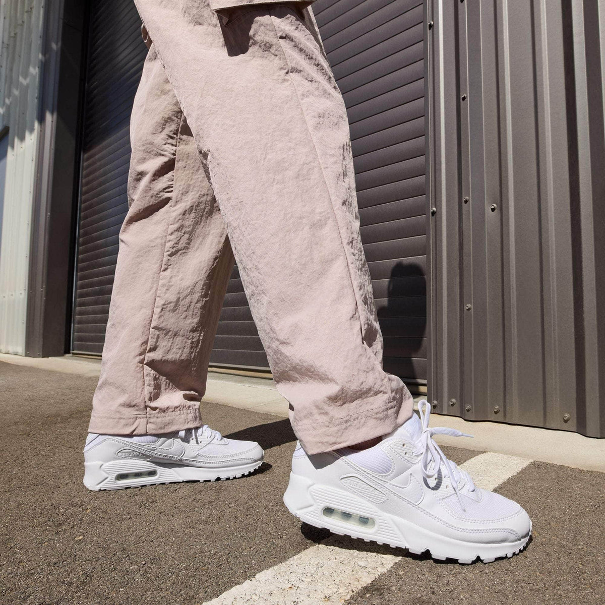Nike Air Max 90 "Triple White" - Women's