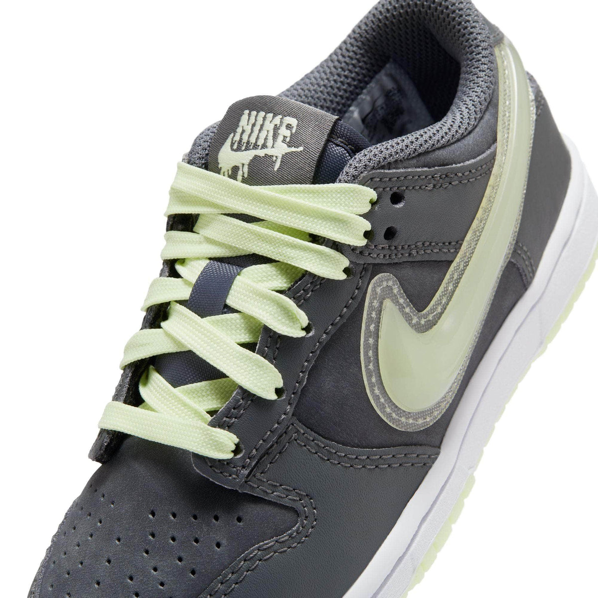 Nike Dunk Low "Halloween Iron Grey Glow in the Dark " - Youth Sneakers