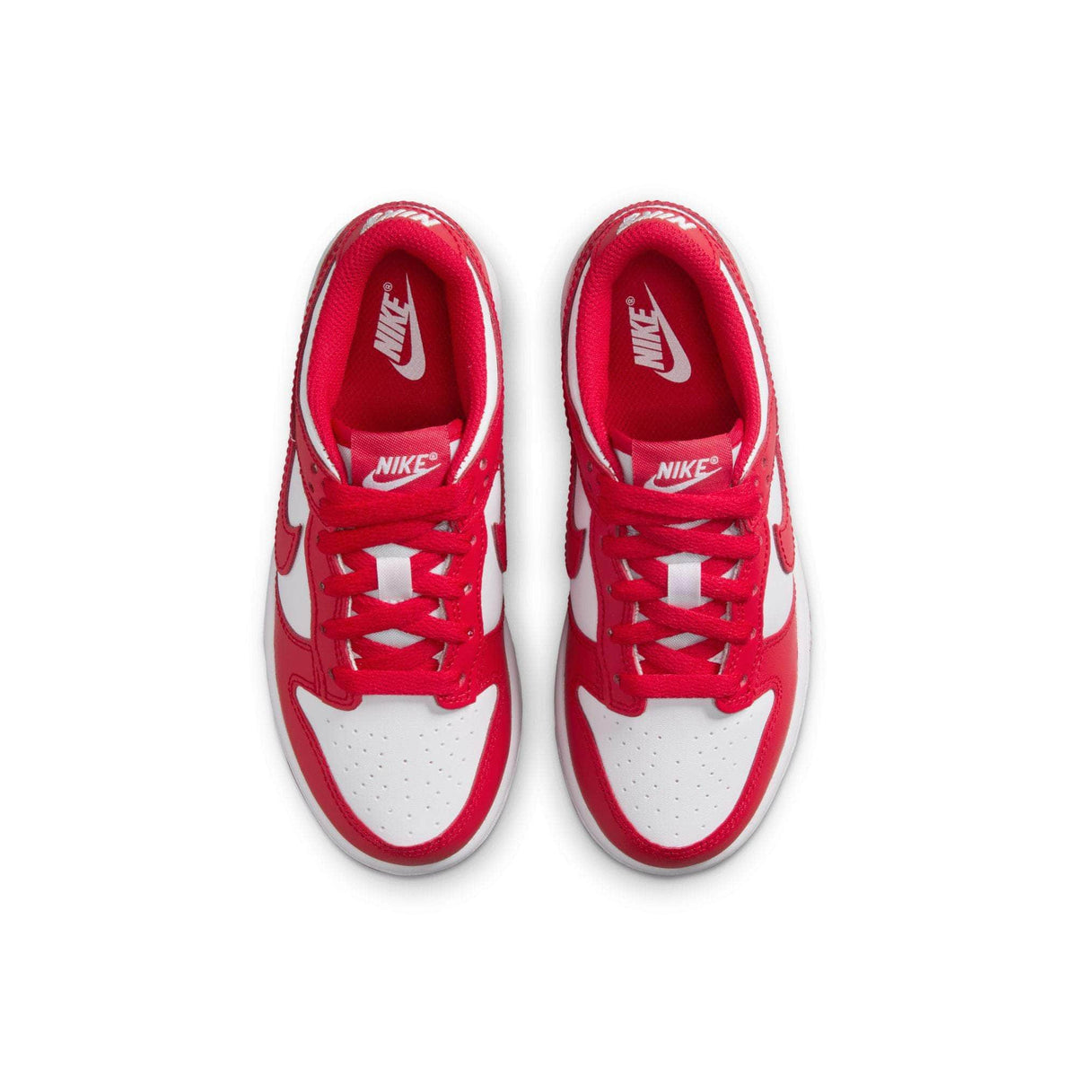 Nike Dunk Low "White University Red" - Youth Sneakers