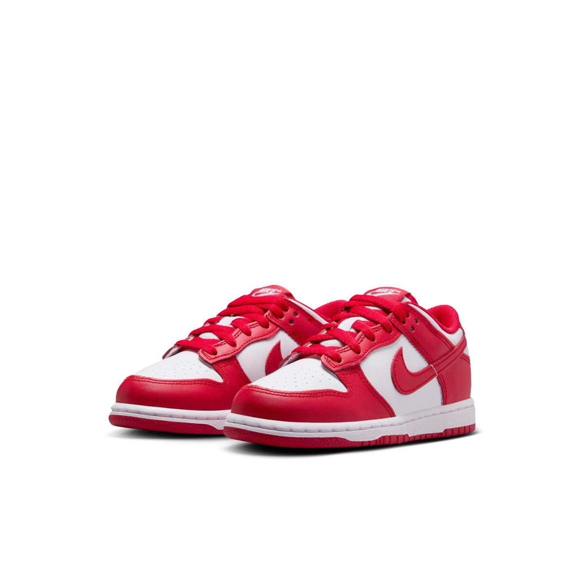Nike Dunk Low "White University Red" - Youth Sneakers