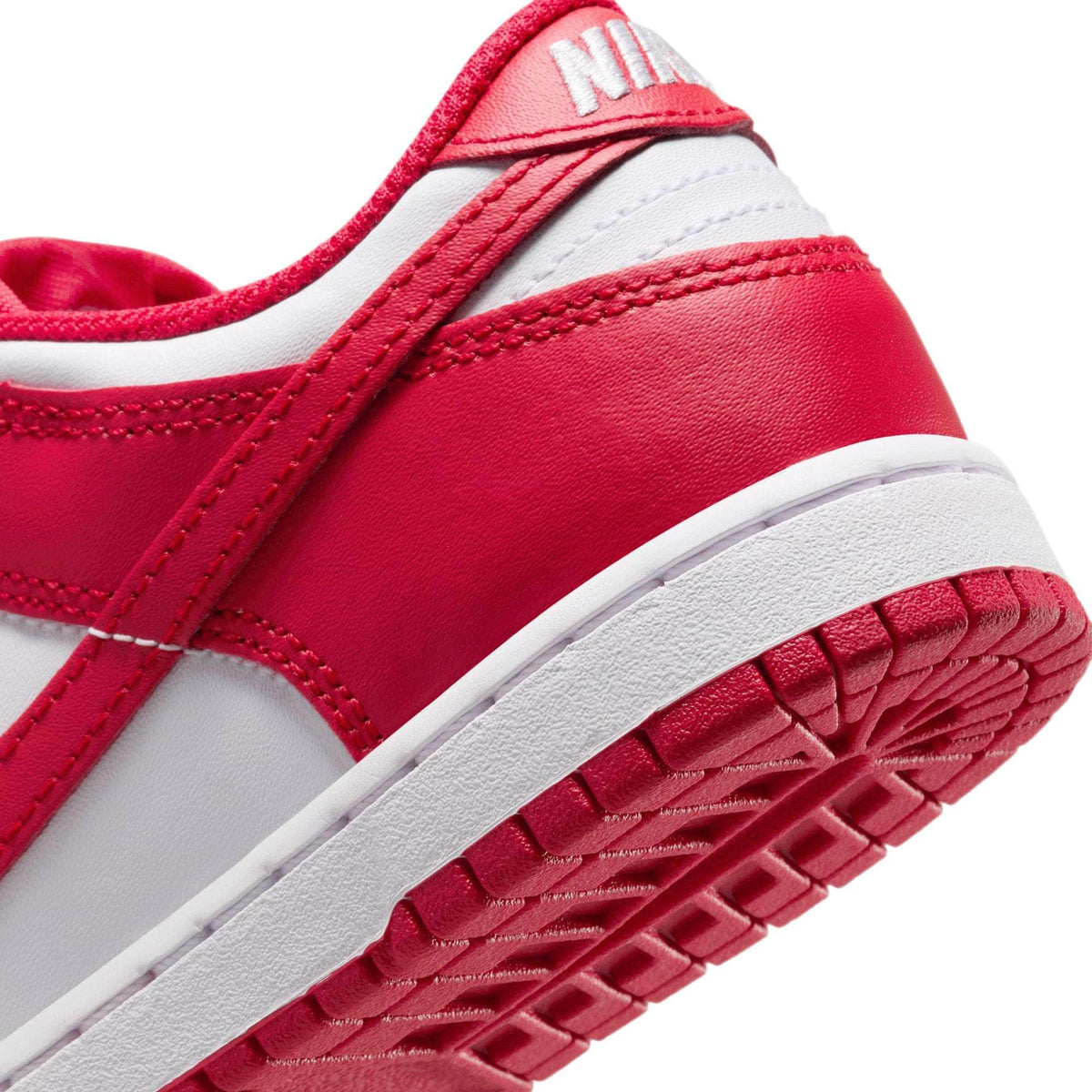 Nike Dunk Low "White University Red" - Youth Sneakers