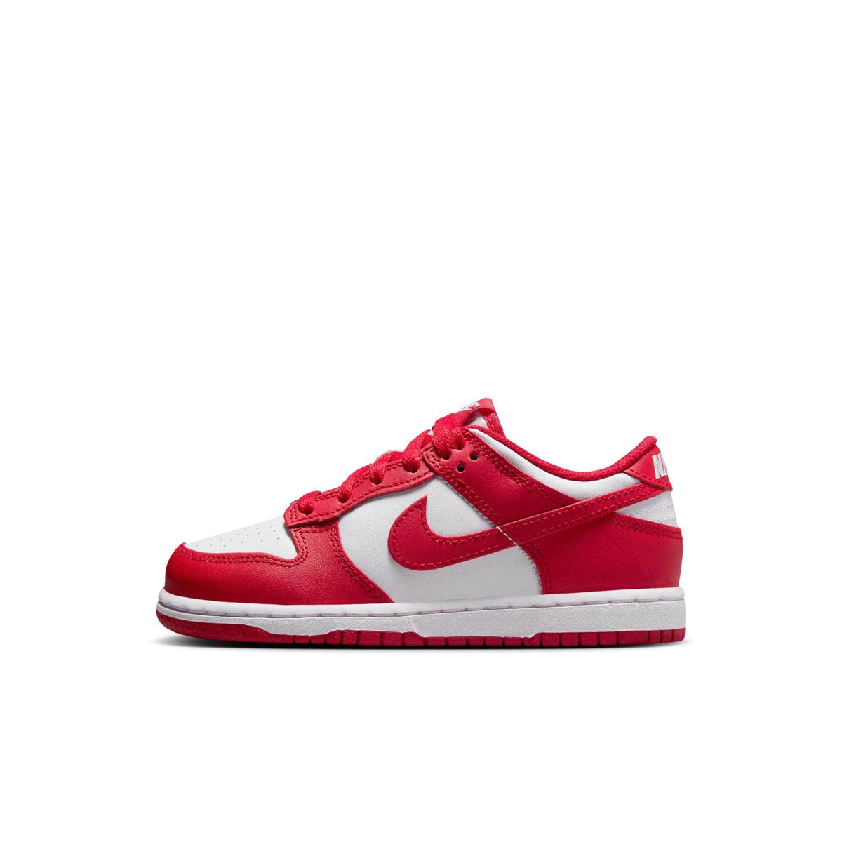 Nike Dunk Low "White University Red" - Youth Sneakers