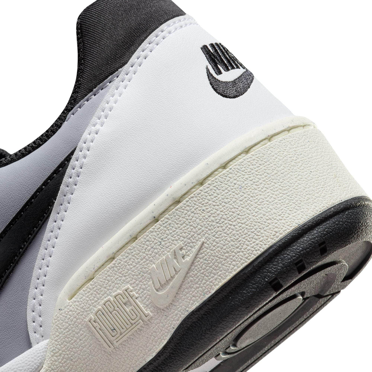 Nike Full Force Low "White Black" - Men's