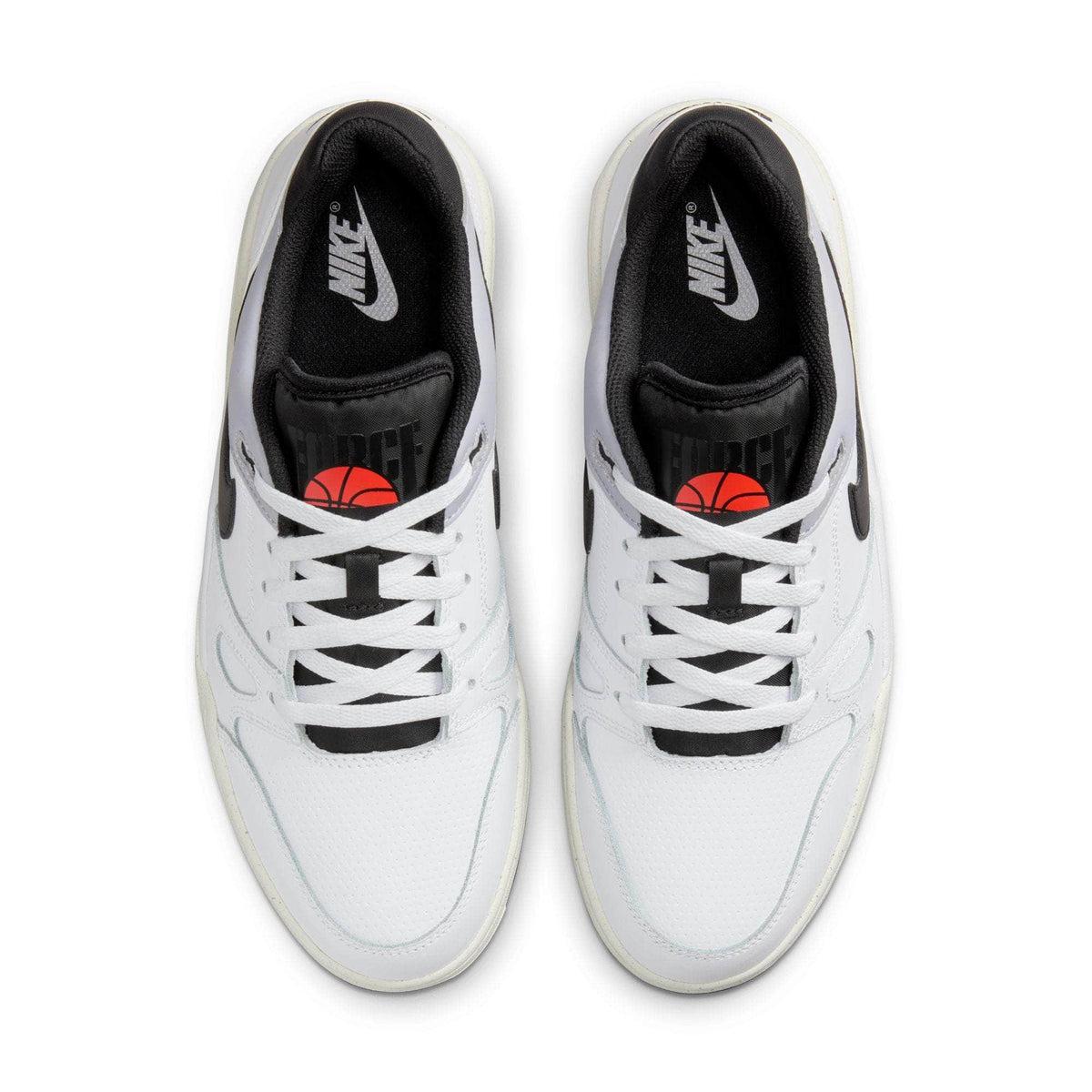 Nike Full Force Low "White Black" - Men's