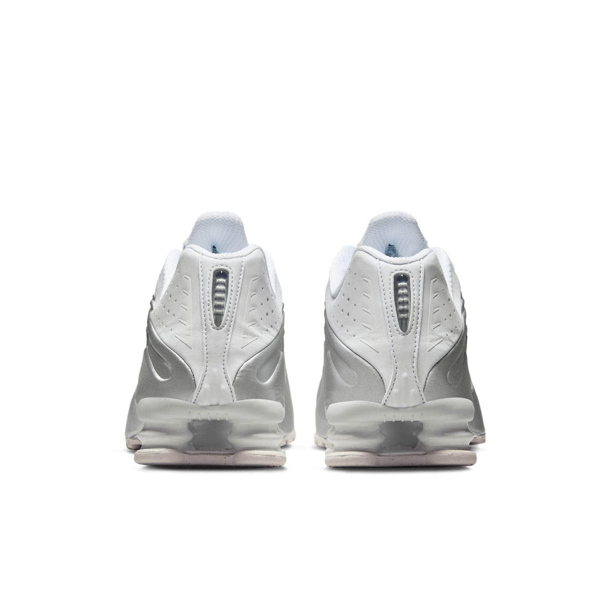 Nike Shox R4 "White Metallic Silver" - Men's