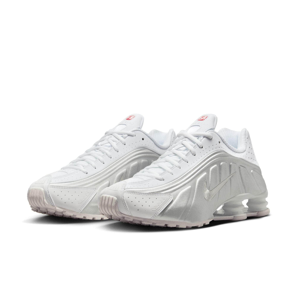 Nike Shox R4 "White Metallic Silver" - Men's