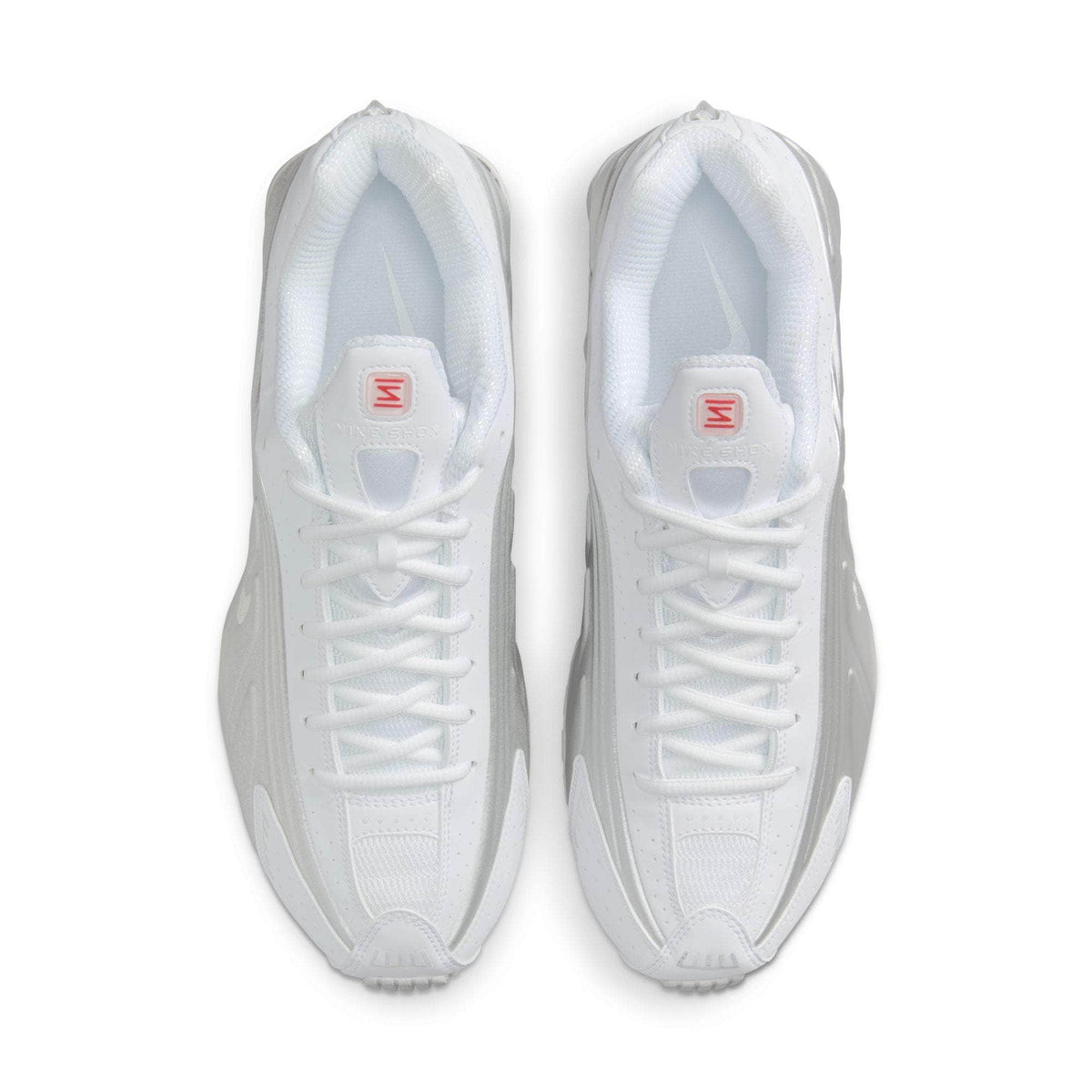 Nike Shox R4 "White Metallic Silver" - Men's