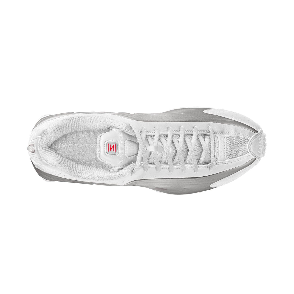 Nike Shox R4 "White Metallic Silver" - Men's