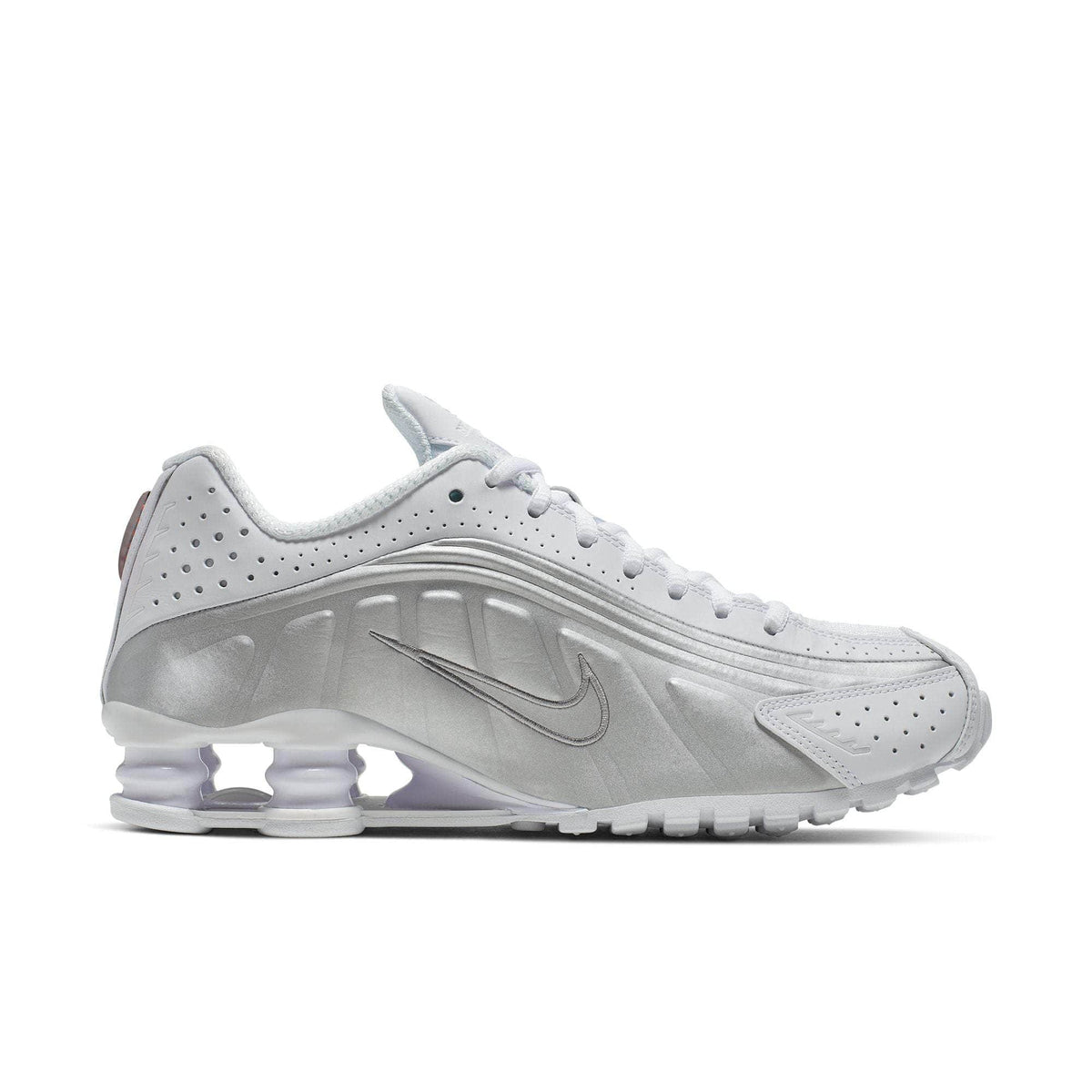 Nike Shox R4 "White Metallic" - Women's