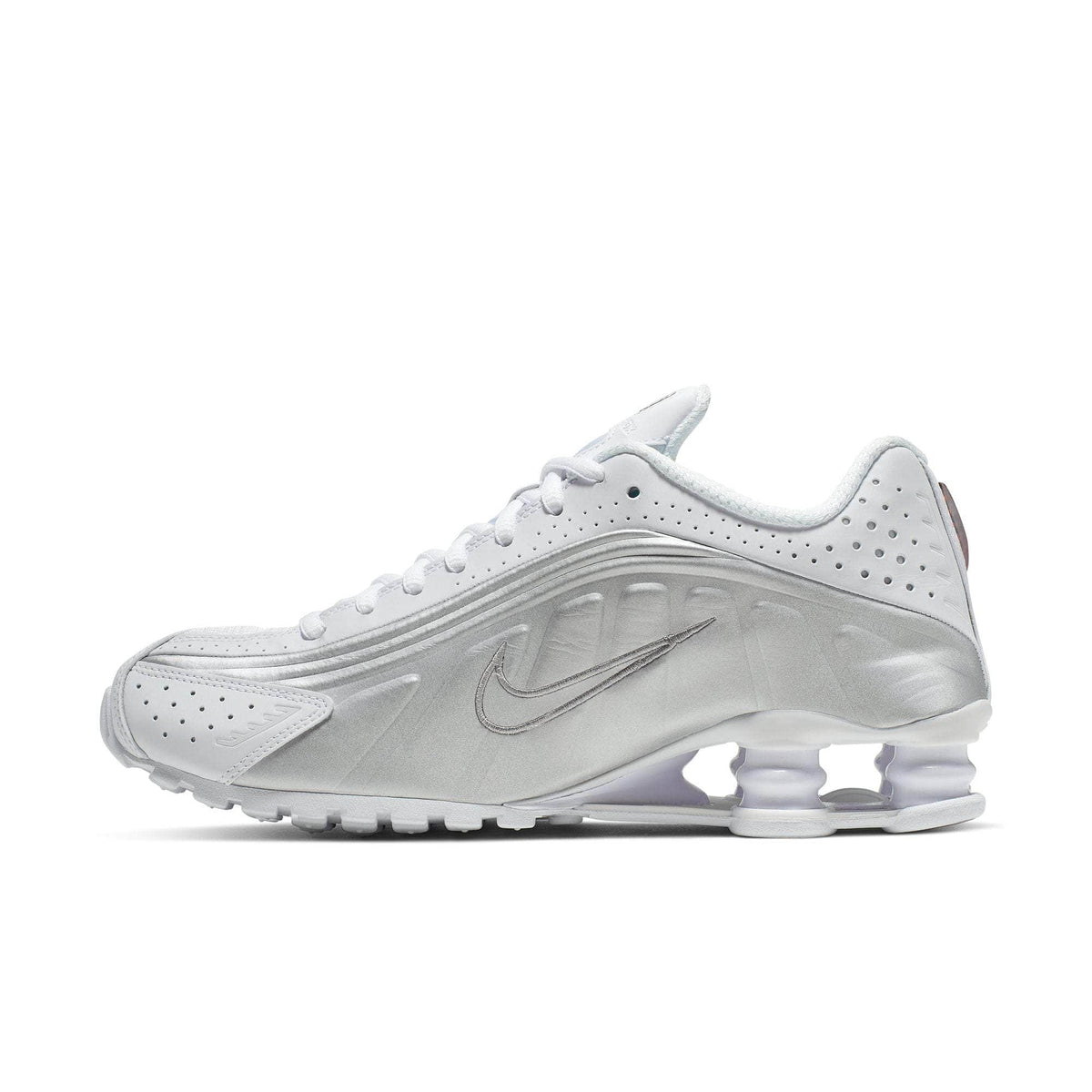 Nike Shox R4 "White Metallic" - Women's
