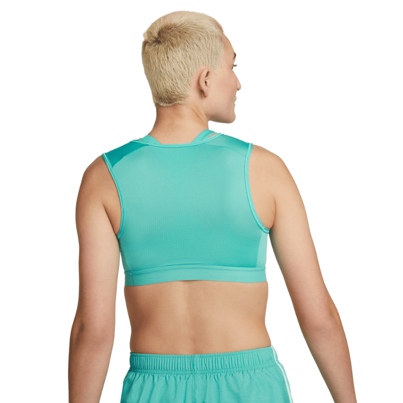 Nike Air Dri-FIT Swoosh Medium-Support High-Neck Sports Bra - Women's