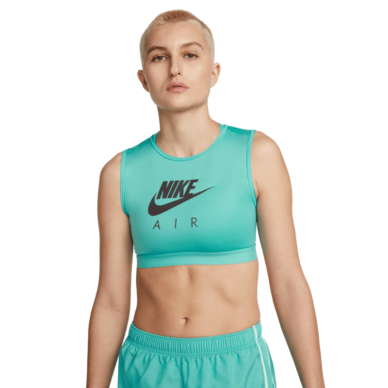 Nike Air Dri-FIT Swoosh Medium-Support High-Neck Sports Bra - Women's