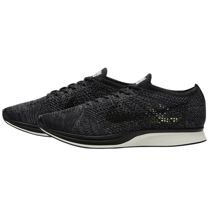 NikeLab Flyknit Racer Blackout  Knit By Night — UK 3 | EU 35.5 | US 3.5 — Front View