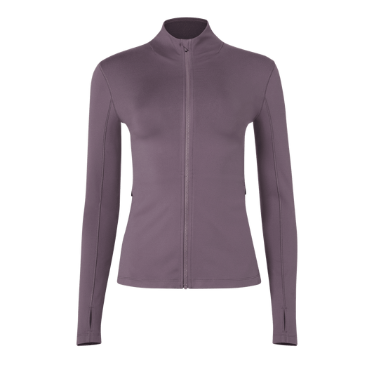 Women's Matte Zip-Up Jacket