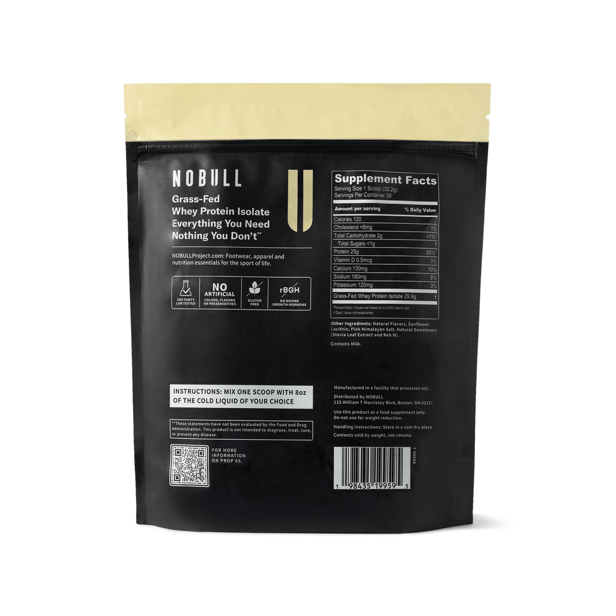 Grass-Fed Whey Protein Isolate