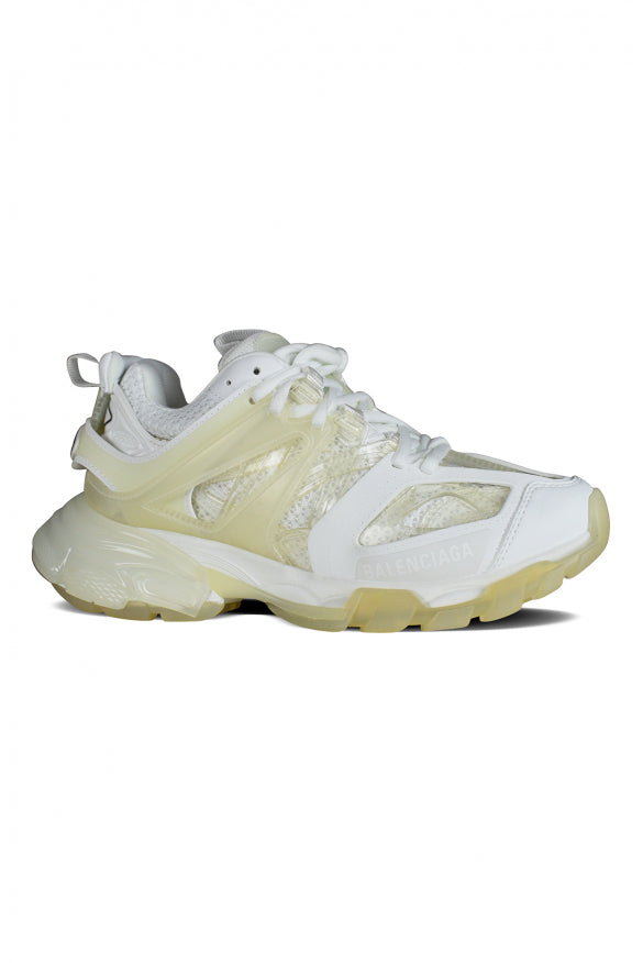 Balenciaga Women Track Sneakers White Transparent