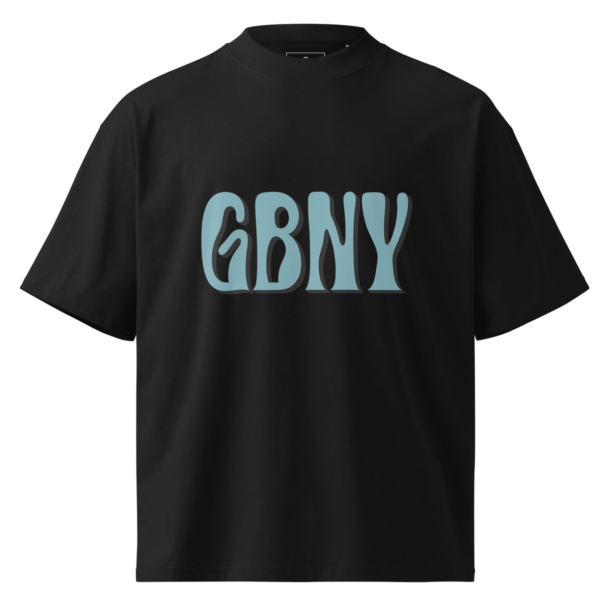 GBNY Unisex organic oversized high neck t-shirt