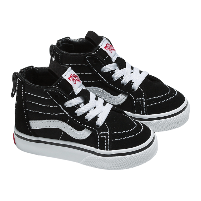 Vans Sk8-Hi Zip Shoe 'Black' - Toddler's