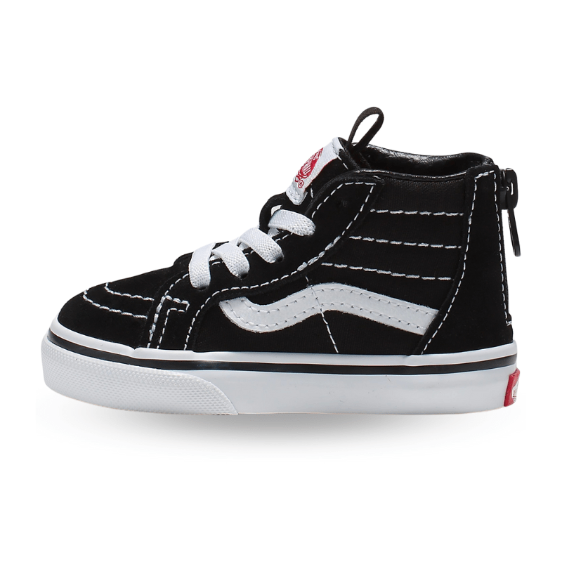 Vans Sk8-Hi Zip Shoe 'Black' - Toddler's