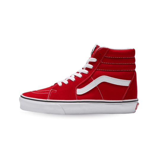 Vans Sk8-hi Racing Red / True White - Men's